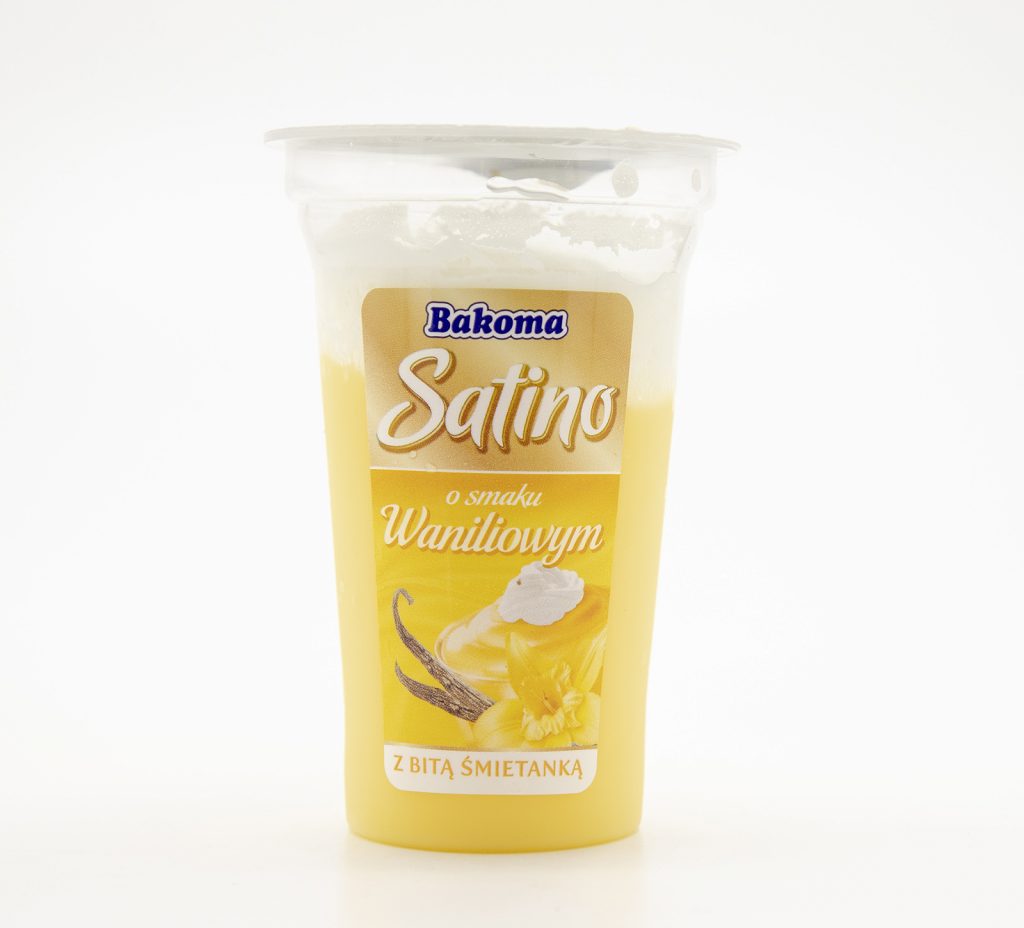 Bakoma Oz Satino Vanilla Desert European Food Express