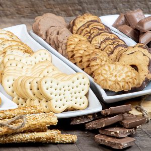 Snacks, Chocolate & Cookies