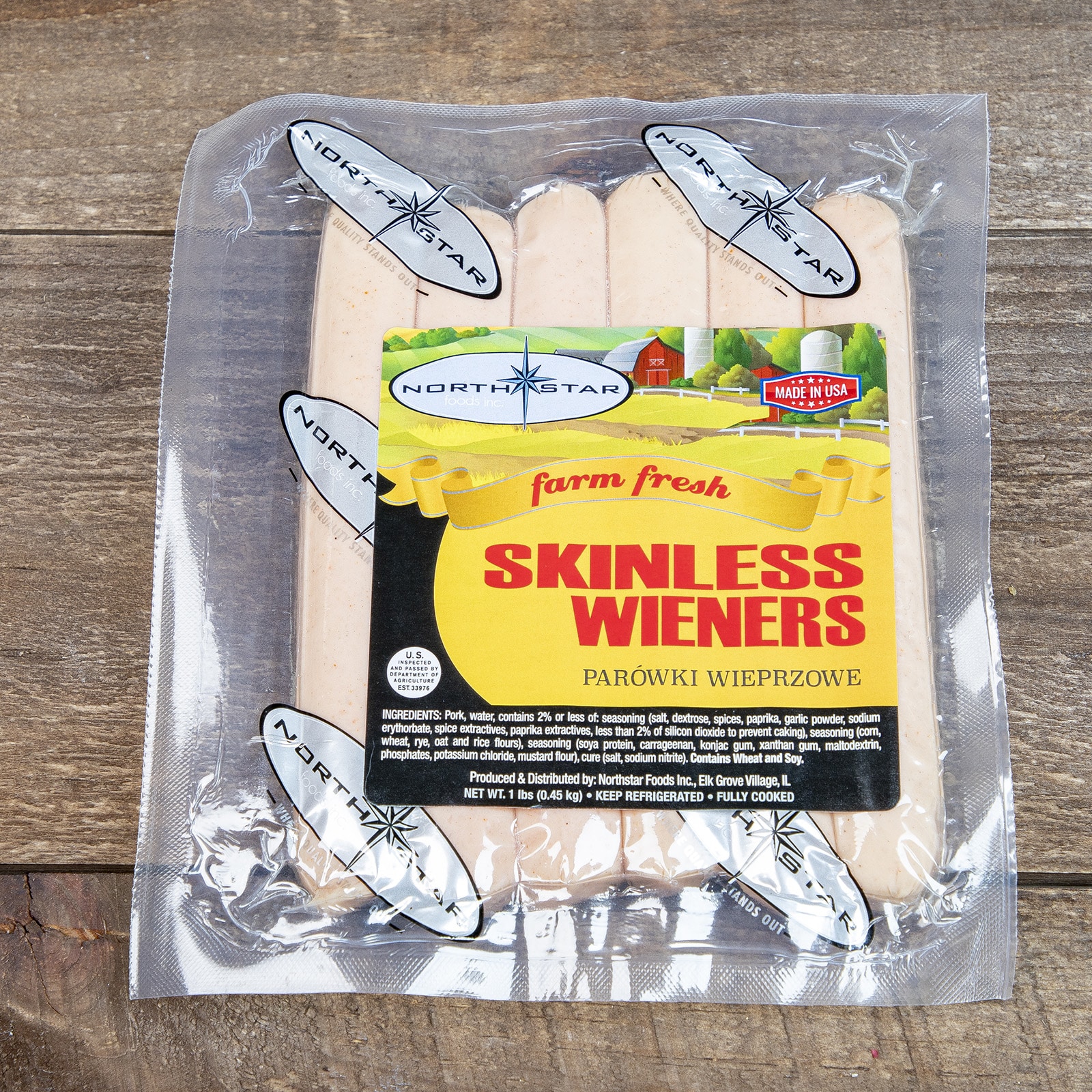 Pork Hot Dogs/Parówki Wieprzowe approx 0.75 lb European Food Express