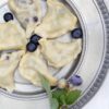 Homemade Blueberry Pierogi