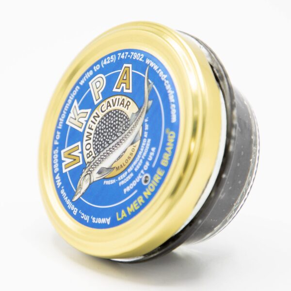 BLACK PEARL 3.5oz BOWFIN BLACK CAVIAR - Image 2