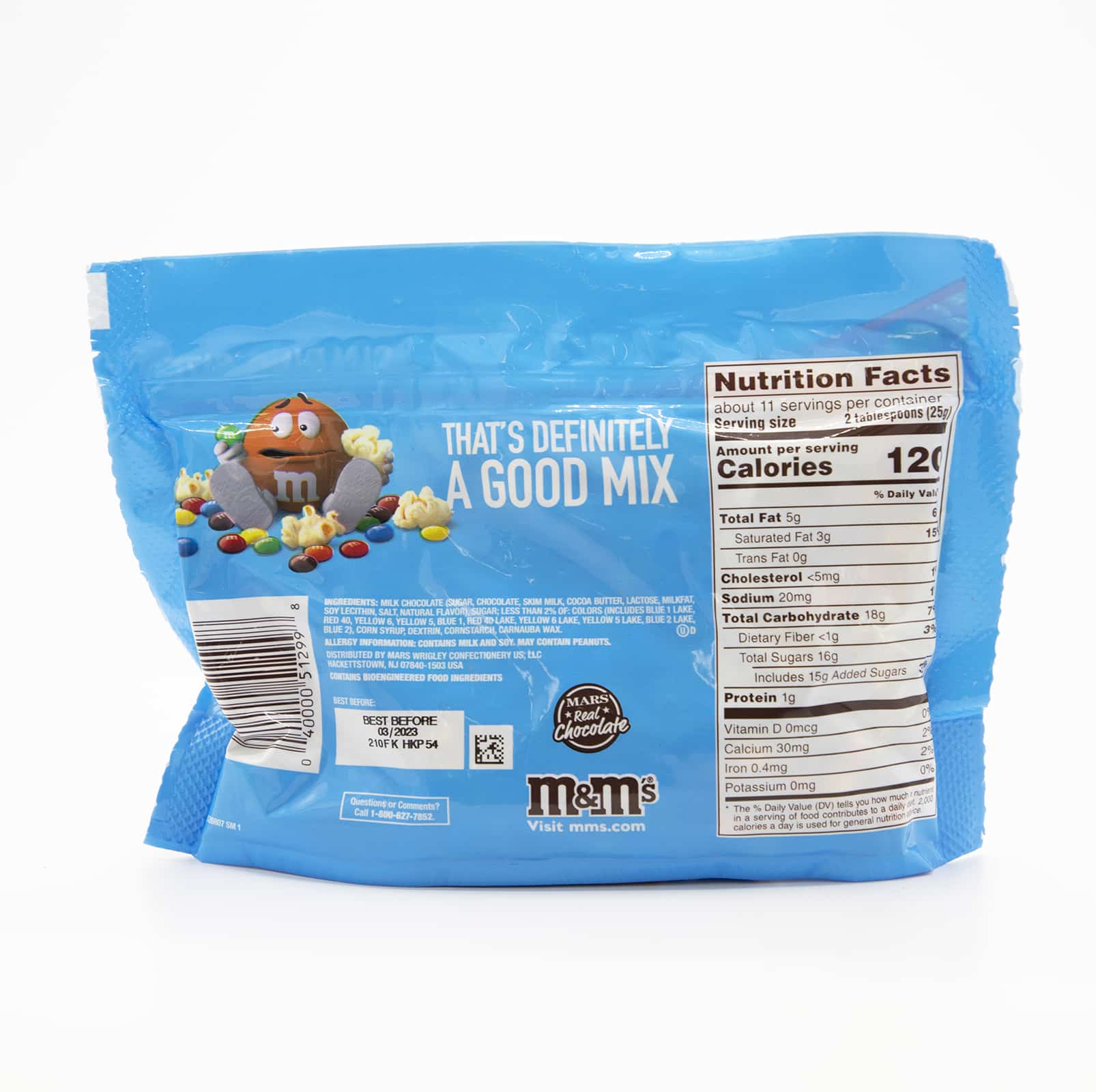 M&M'S Milk Chocolate Minis Candy Sharing Size Bag, 10.1 Oz