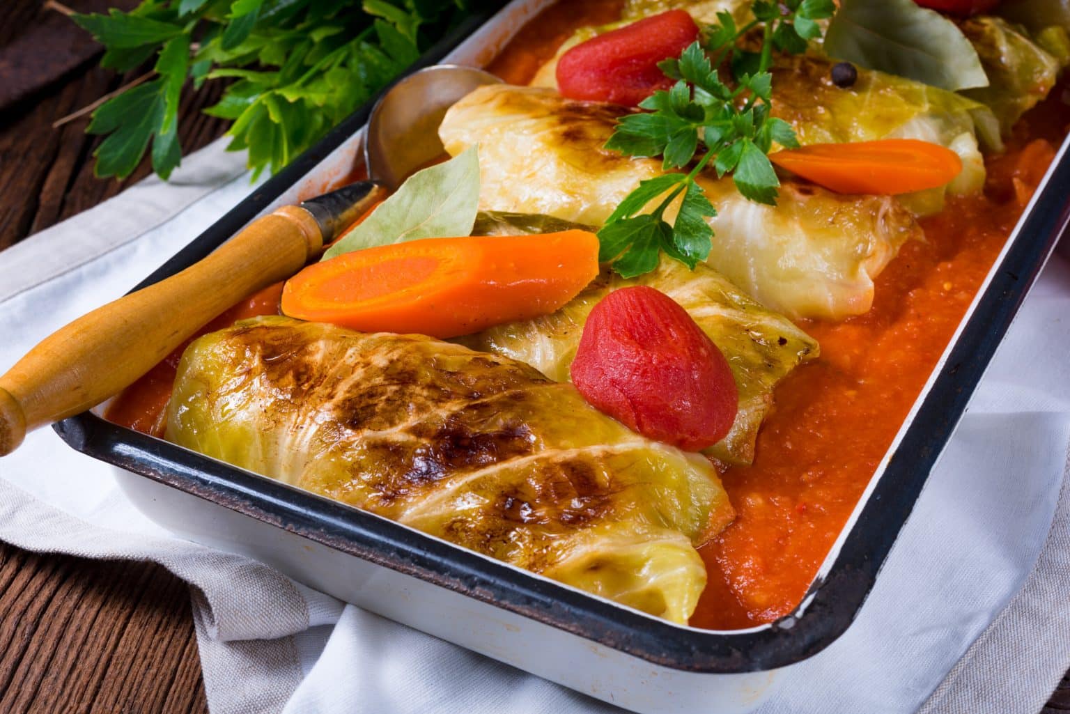 homemade-traditional-golabki-polish-cabbage-rolls-made-with-rice-and