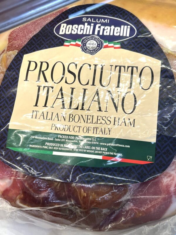 BOSCHI FRATELLI Sliced Prosciutto - approx 1 lb - Image 2
