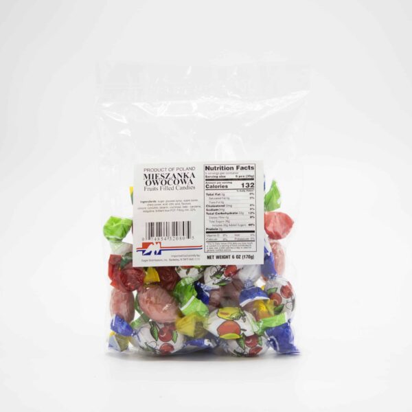 Eagle 6oz Mix Fruits Filled Candies