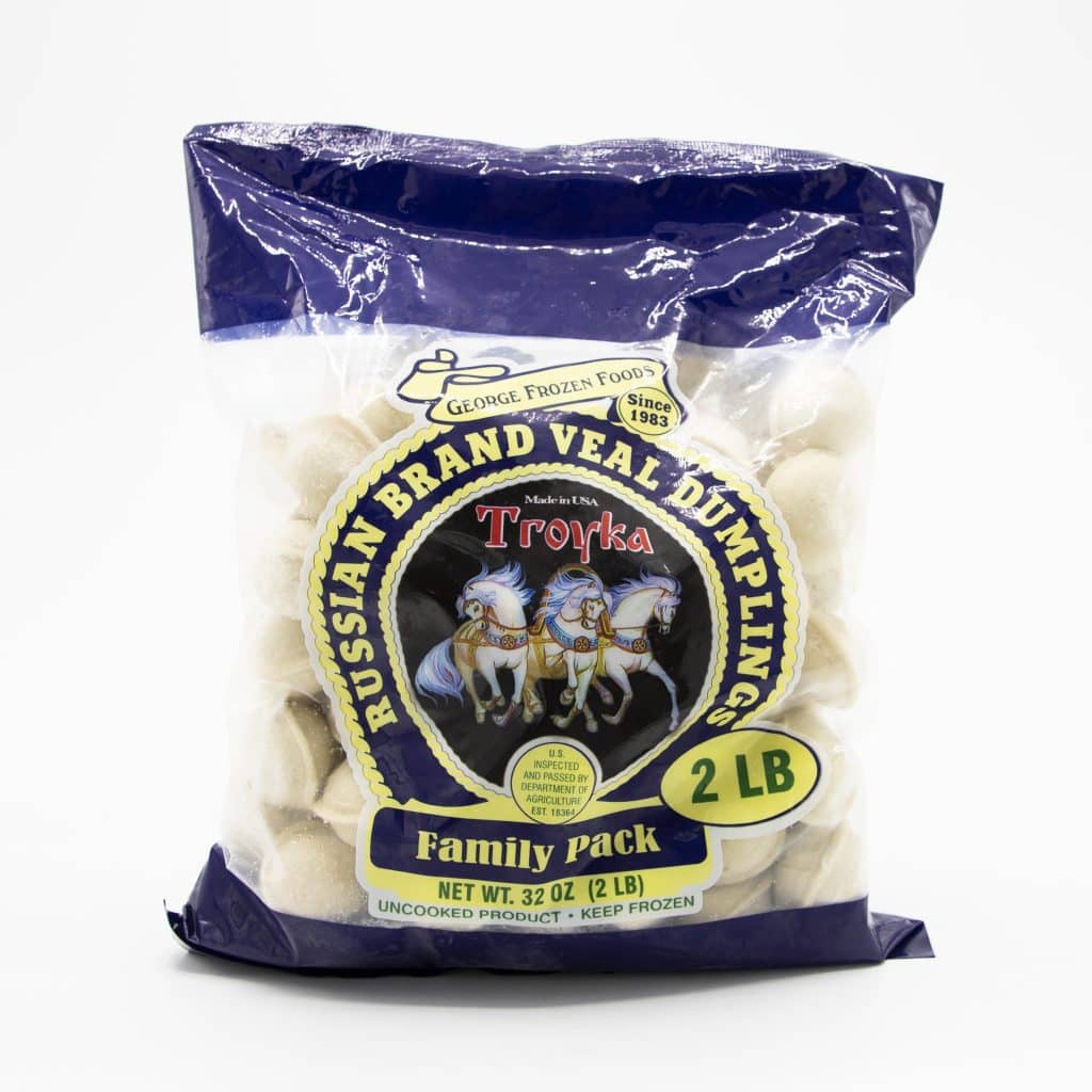 Troyka Russian Brand Veal Dumplings European Food Express