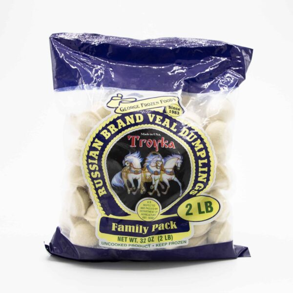 Troyka Russian  Brand Veal Dumplings
