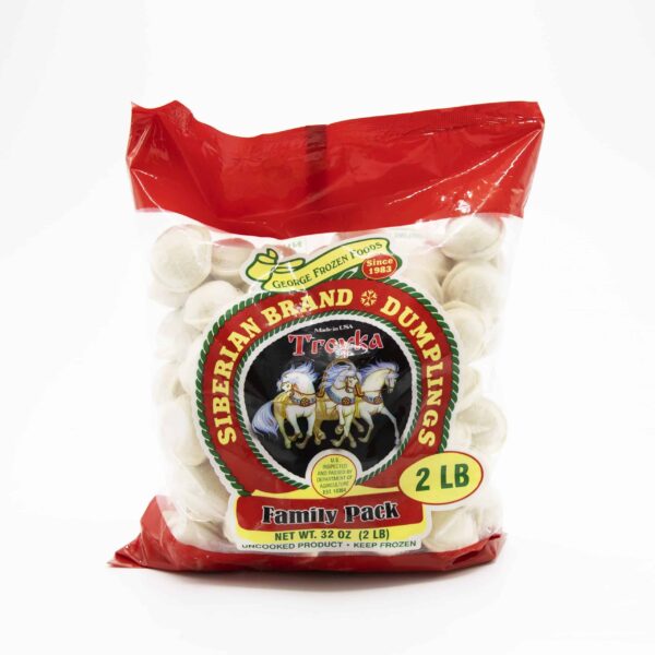 TROYKA 32oz PORK AND CHICKEN SIBERIAN PELMENI