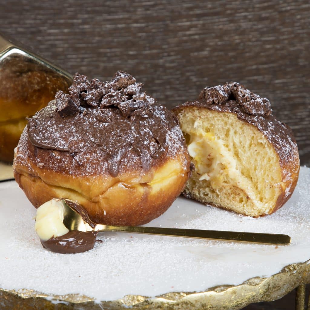 Paczki With Creme Bavarian Custard Filling (4 paczki per box) European Food Express