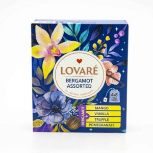 LOVARE 32ct BERGAMOT ASSORTED TEA