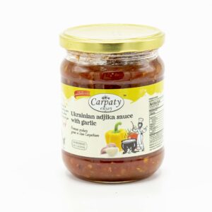 CARPATY 15.75oz UKRAINIAN ADJIKA SAUCE WITH GARLIC