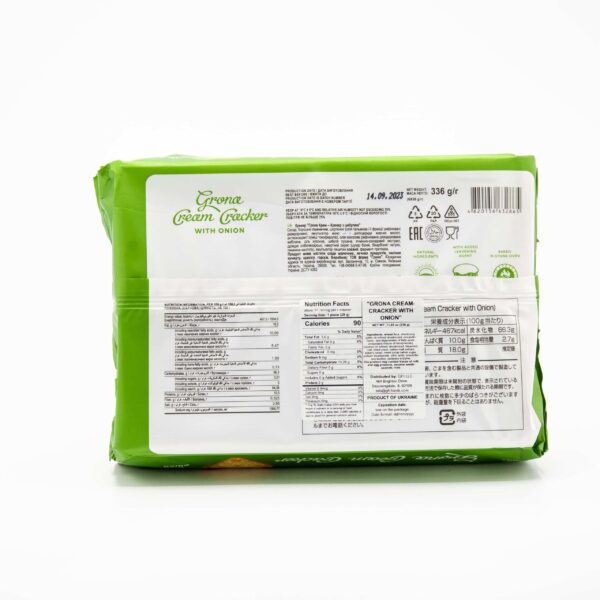 Grona 11.85 oz Cream Cracker With Onion - Image 2