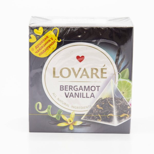 Lovare 15ct BERGAMOT VANILLA TEA