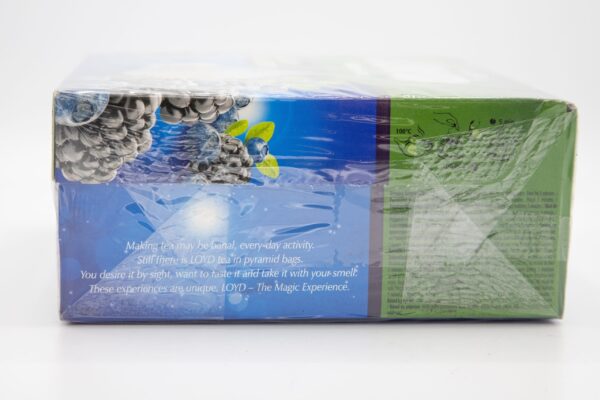 LOYD 50ct BLACKBERRY BLUEBERRY PYRAMID TEA - Image 2