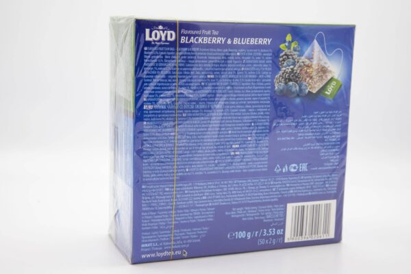 LOYD 50ct BLACKBERRY BLUEBERRY PYRAMID TEA - Image 4