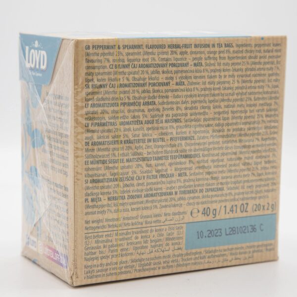 Loyd Mint Time Tea Peppermint And Spearmint - Image 3