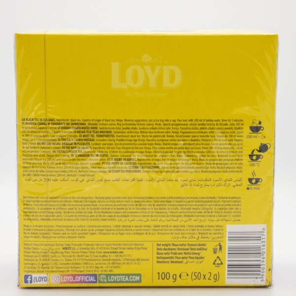 LOYD 50ct BLACK GOLD TEA PYRAMID - Image 2