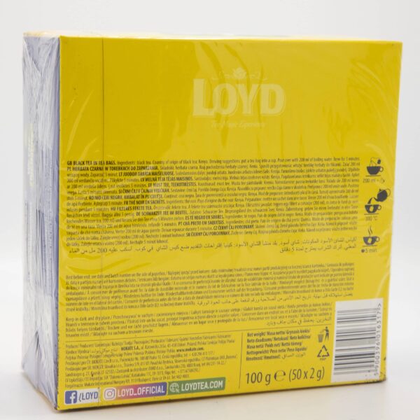 LOYD 50ct BLACK GOLD TEA PYRAMID - Image 4
