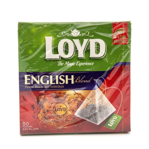 LOYD 50ct ENGLISH BLACK TEA PYRAMID