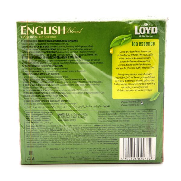 LOYD 50ct ENGLISH BLACK TEA PYRAMID - Image 2