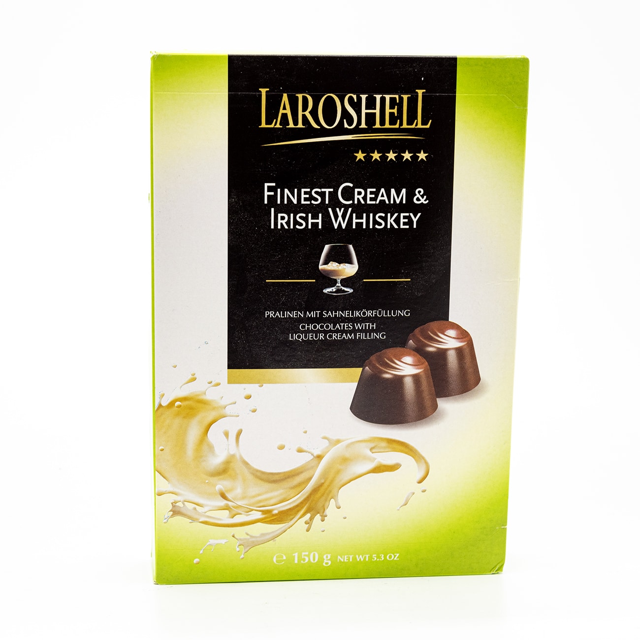 LAROSHELL 5.3oz IRISH WHISKEY PRALINES - European Food Express