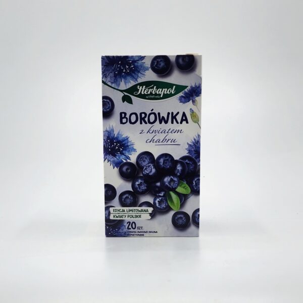 HERBAPOL 20ct HERBAL TEA WITH BLUEBERRY AND CORNFLOWER BLOSSOM FRUIT
