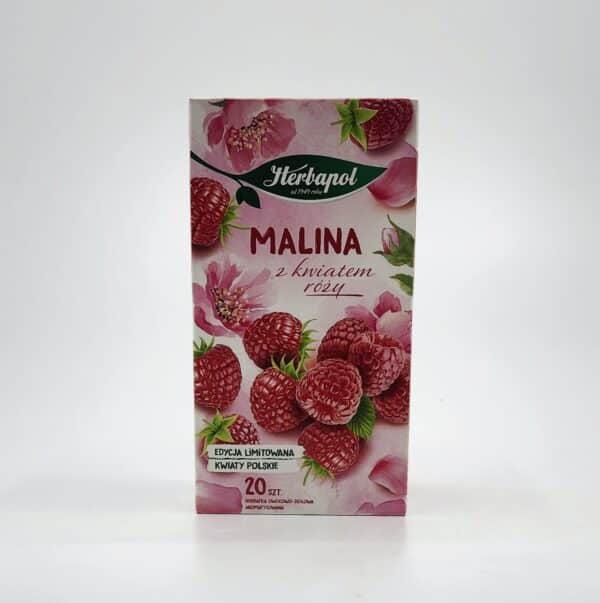 HERBAPOL 20ct  HERBAL TEA WITH RASPBERRY AND ROSE
