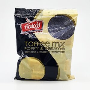 POKOJ 7oz TOFFEE MIX POPPY AND SESAME