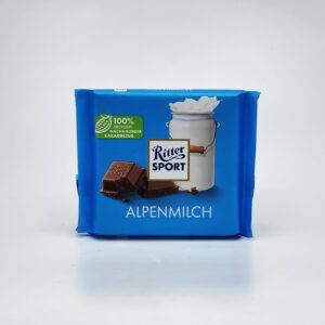 RitterSport 3.5oz ALPENMILCH ALPINE MILK CHOCOLATE