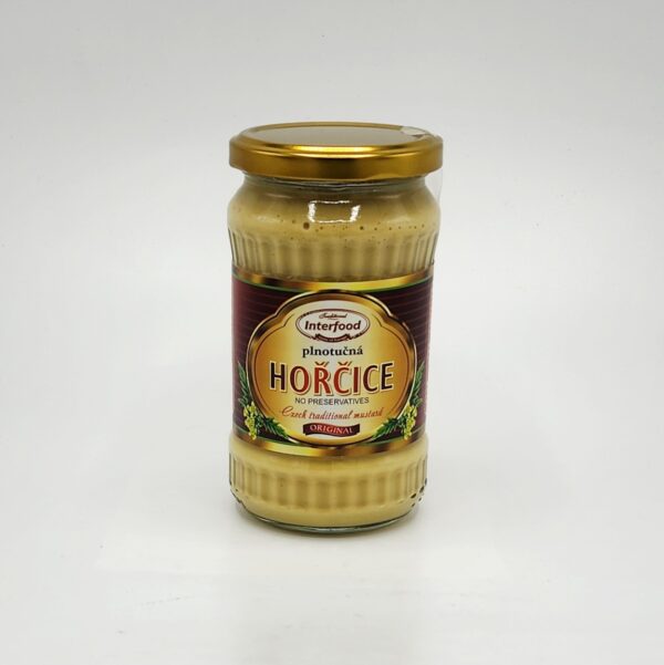INTERFOOD 12oz HORCICE PLNOTUCNA ORIGINAL