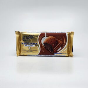 WEDEL 3.5oz NADZIANA MILK CHOCOLATE WITH CHOCOLATE FILLING