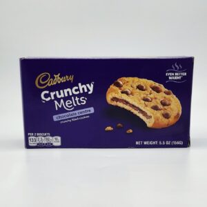 CADBURY 5.46oz CRUNCHY MELTS CHOCOLATE COOKIES
