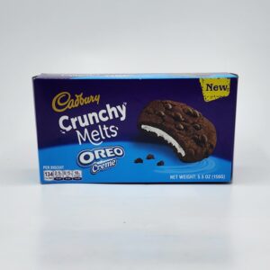 CADBURY 5.5oz CRUNCHY MELTS OREO CREME CHOCOLATE COOKIES