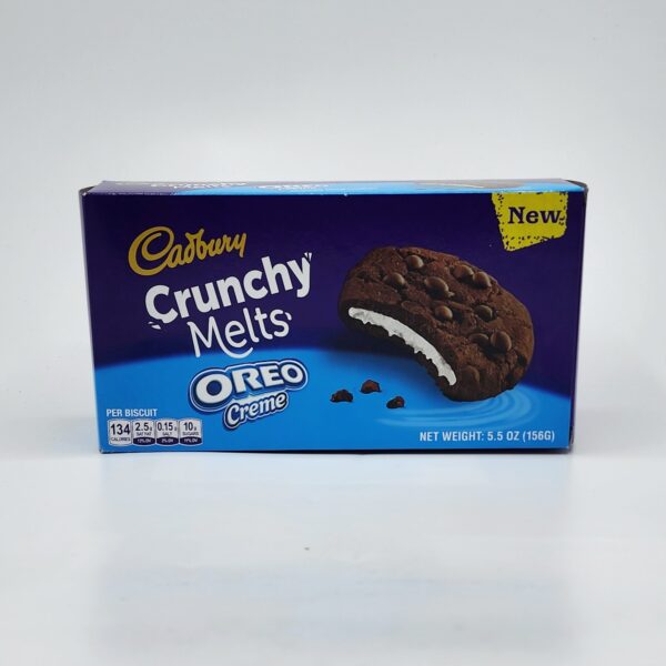 CADBURY 5.5oz CRUNCHY MELTS OREO CREME CHOCOLATE COOKIES