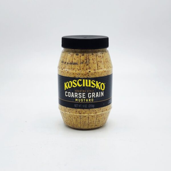KOSCIUSZKO 9oz COARSE MUSTARD