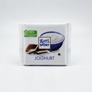 RITTERSPORT 3.5oz MILK CHOCOLATE WITH YOGURT FILLING