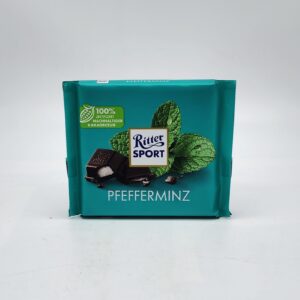 RITTERSPORT 3.5oz PEPPERMINT FILLING