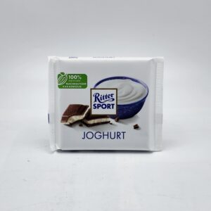 RITTERSPORT 3.5oz MILK CHOCOLATE WITH YOGURT FILLING