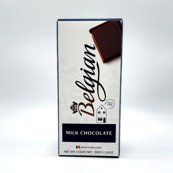 BELGIAN 3.5 oz MILK CHOCOLATE  100g
