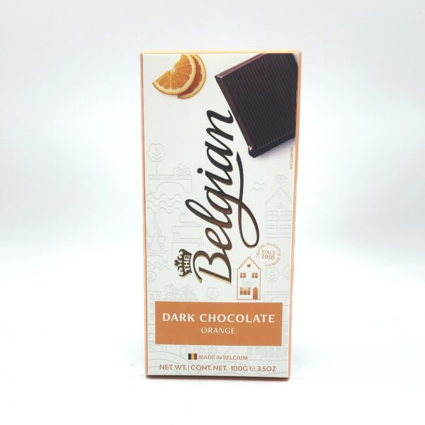 BELGIAN 3.5OZ DARK ORANGE CHOCOLATE