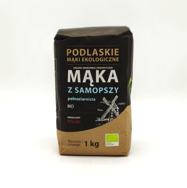 PODLASKIE MAKI EKOLOGICZNE 35oz BIOWHOLEMEAL EINKORN FLOUR