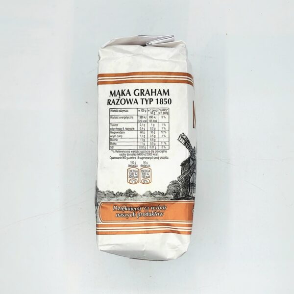 POLGREEN 31.5oz GRAHAM FLOUR 1850 MAKA RAZOWA TYP 1850 - Image 2