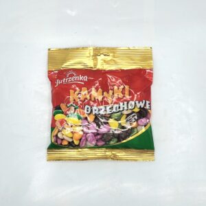 JUTRZENKA 3.52oz PEANUT CANDIES IN SUGAR KAMYKI ORZECHOWE