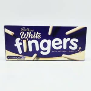 CADBURY 4 oz WHITE CHOCOLATE FINGERS