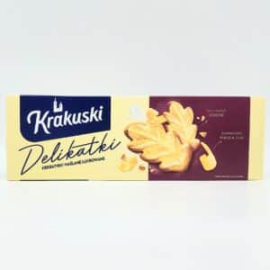 KRAKUSKI 4.4oz Delikatki BUTTER BISCUITS WITH ICING