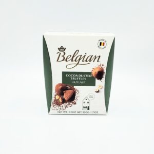BELGIAN 7oz COCOA DUSTED TRUFFLES HAZELNUT