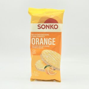 SONKO 2.28oz RICE CORN CAKES  WITH ORANGE
