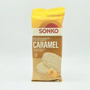 SONKO 2.28oz RICE CORN CAKES  WITH CARAMEL