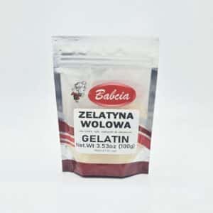 BABCIA 3.5oz BOVINE GELATIN ZELATYNA WOLOWA