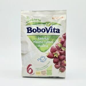 BOBOVITA 8.1oz CEREAL MILK RICE RASPBERRY KASZKA MLECZNO RYZOWA MALINA